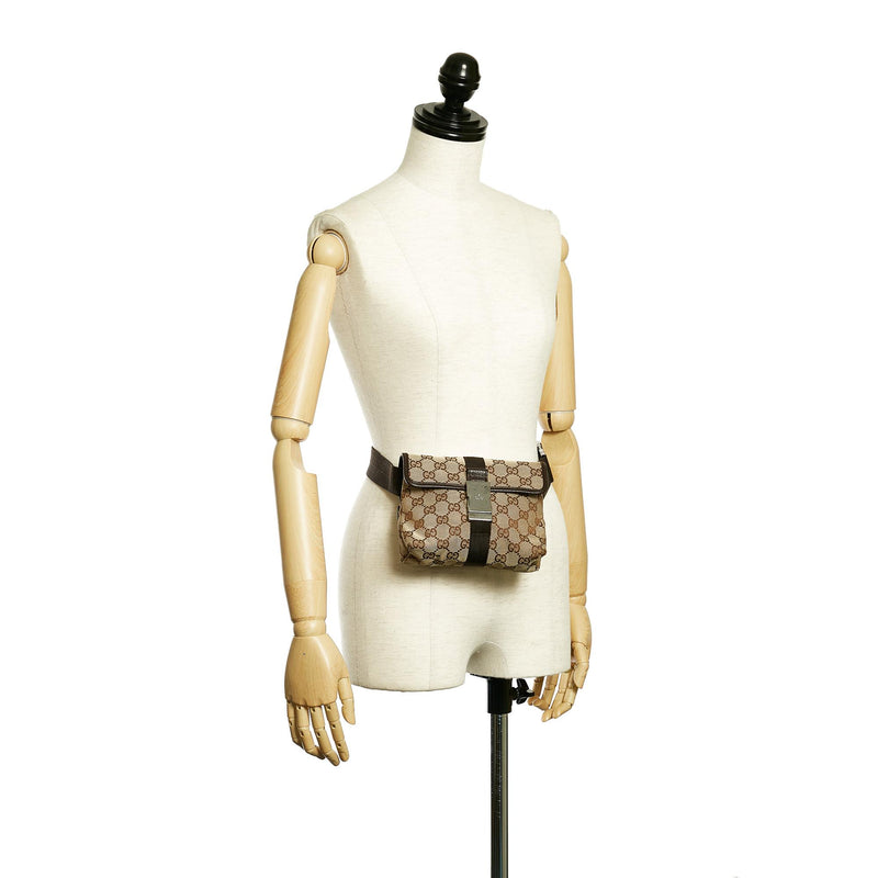 Gucci GG Canvas Belt Bag (SHG-31739)