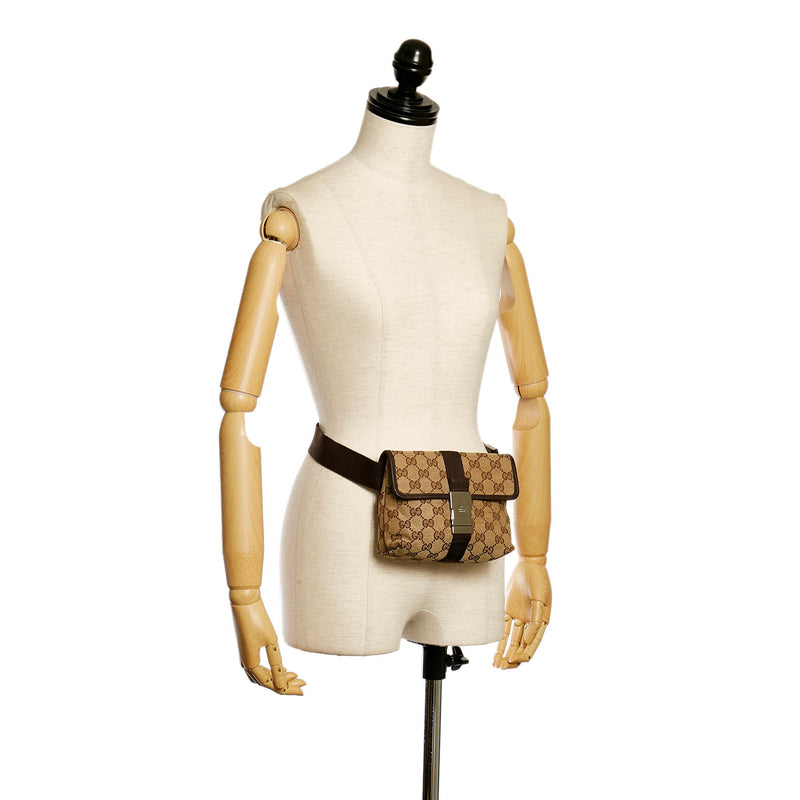 Gucci GG Canvas Belt Bag (SHG-33561) – LuxeDH