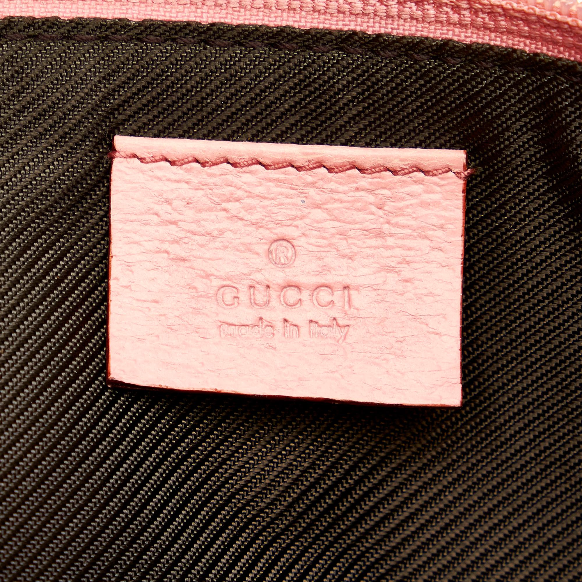 Gucci GG Canvas Boat Baguette (SHG-32021)