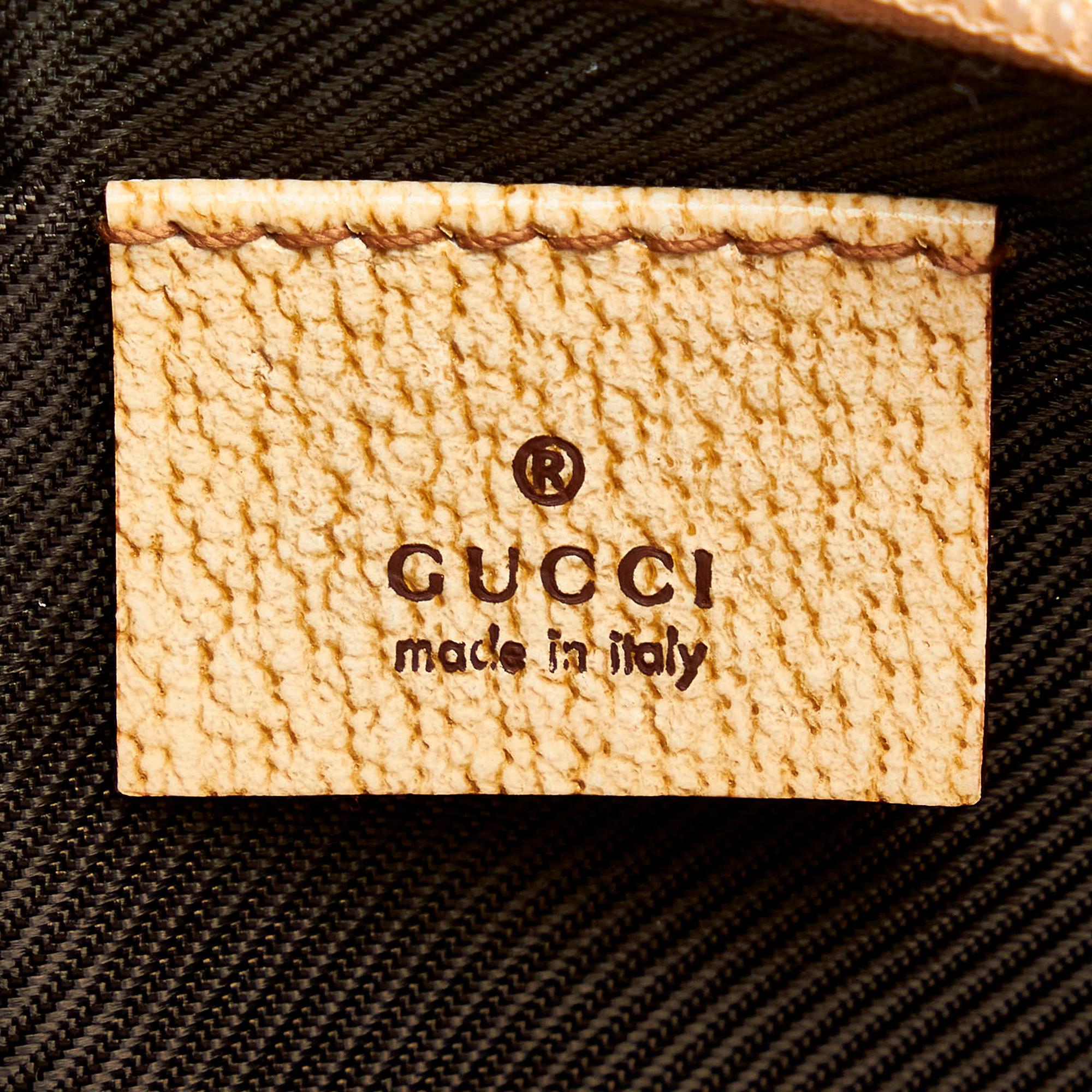 Gucci GG Canvas Boat Baguette (SHG-34659)