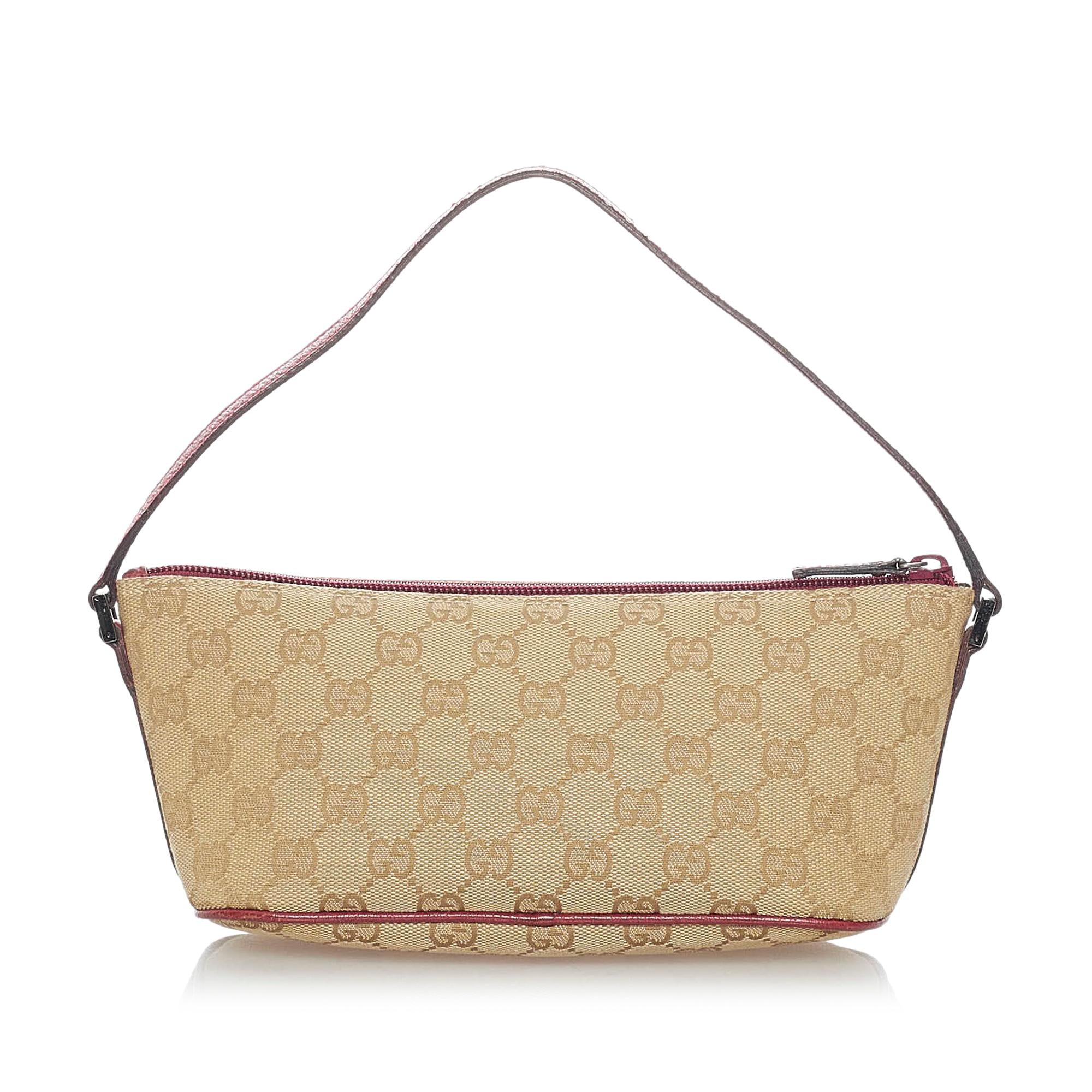 Gucci GG Canvas Boat (SHG-32736)