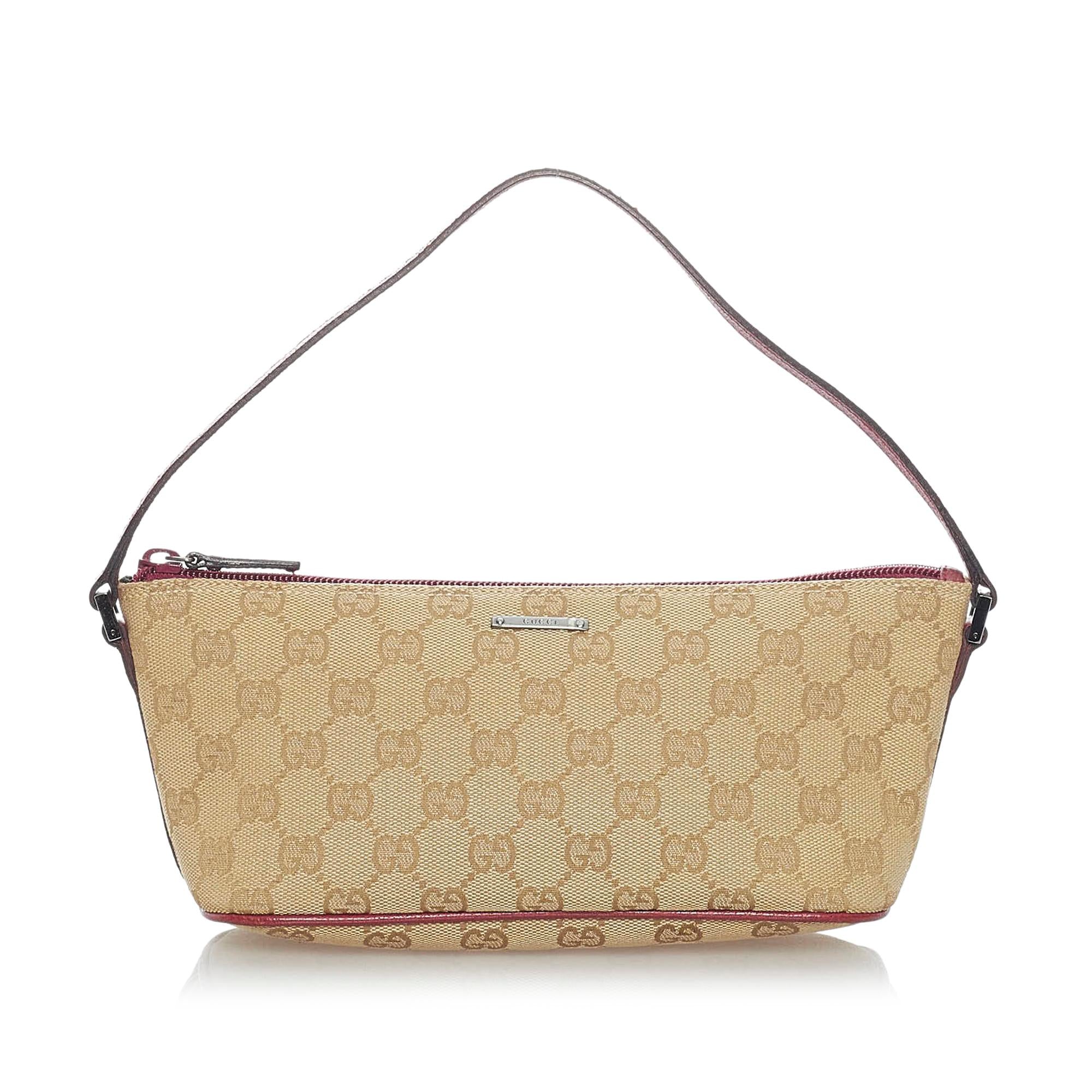 Gucci GG Canvas Boat (SHG-32736)