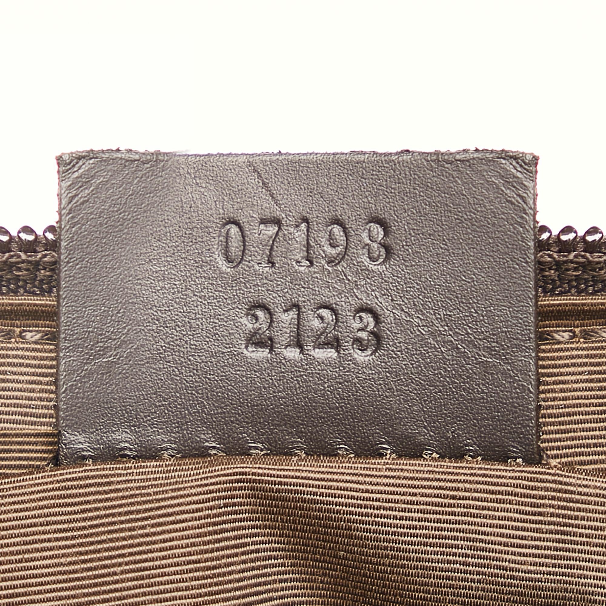 Gucci GG Canvas Boat (SHG-37902)