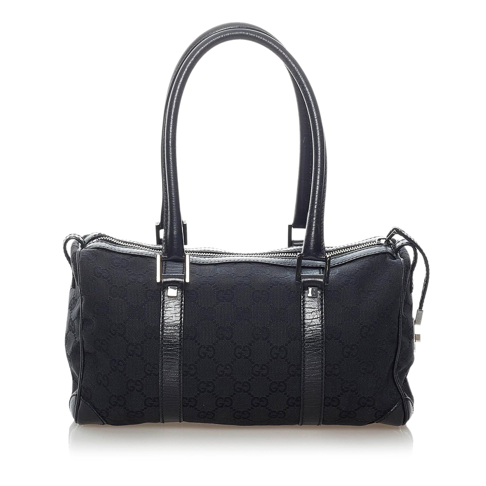 Gucci GG Canvas Boston Bag (SHG-32477)