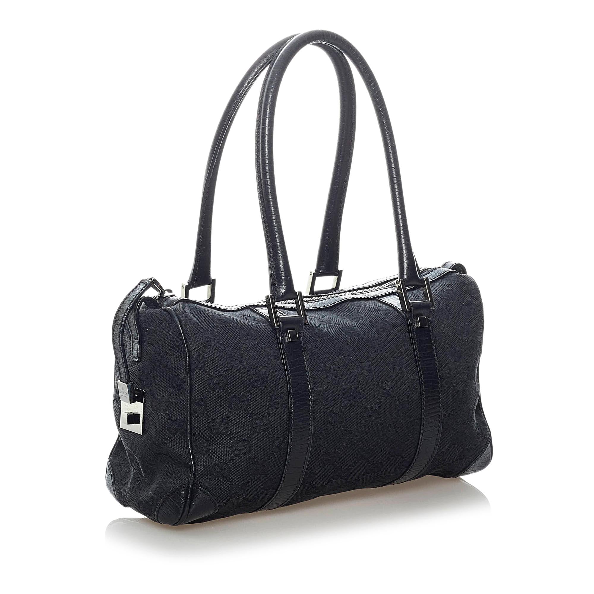 Gucci GG Canvas Boston Bag (SHG-32477)