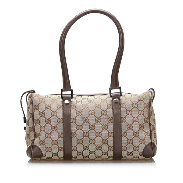 Gucci GG Canvas Boston Bag (SHG-Q90qeq)