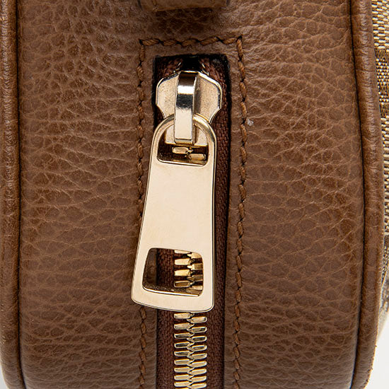 Gucci GG Canvas Bree Mini Messenger Bag (SHF-JmL6zI)
