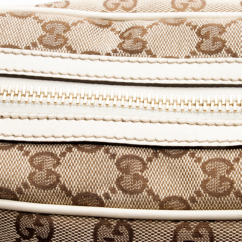 Gucci GG Canvas Britt Satchel (SHF-19241)