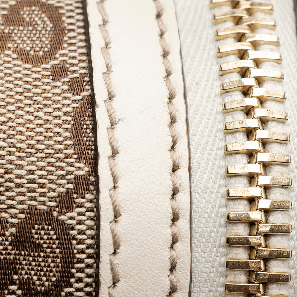 Gucci GG Canvas Britt Satchel (SHF-19241)