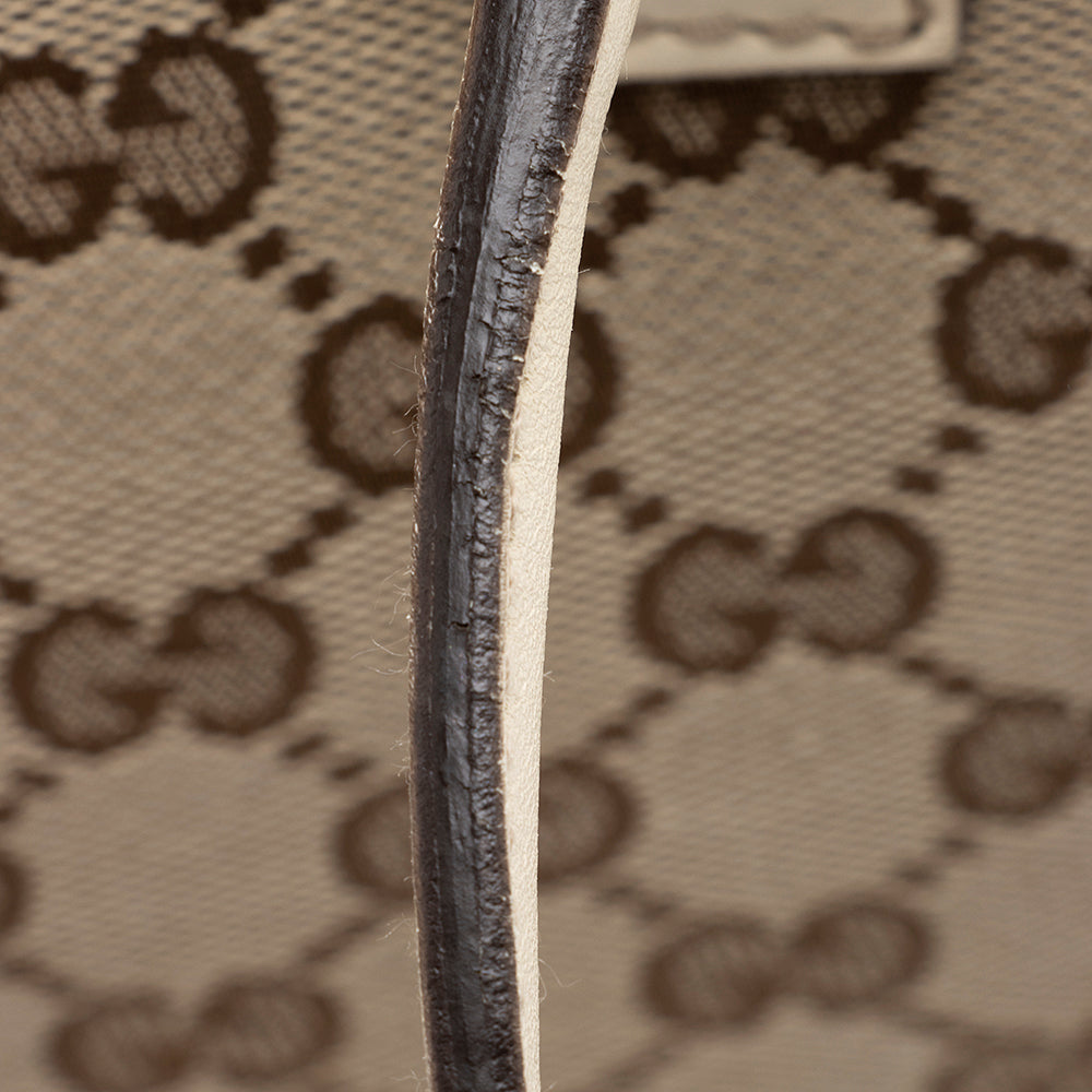 Gucci GG Canvas Britt Satchel (SHF-19241)