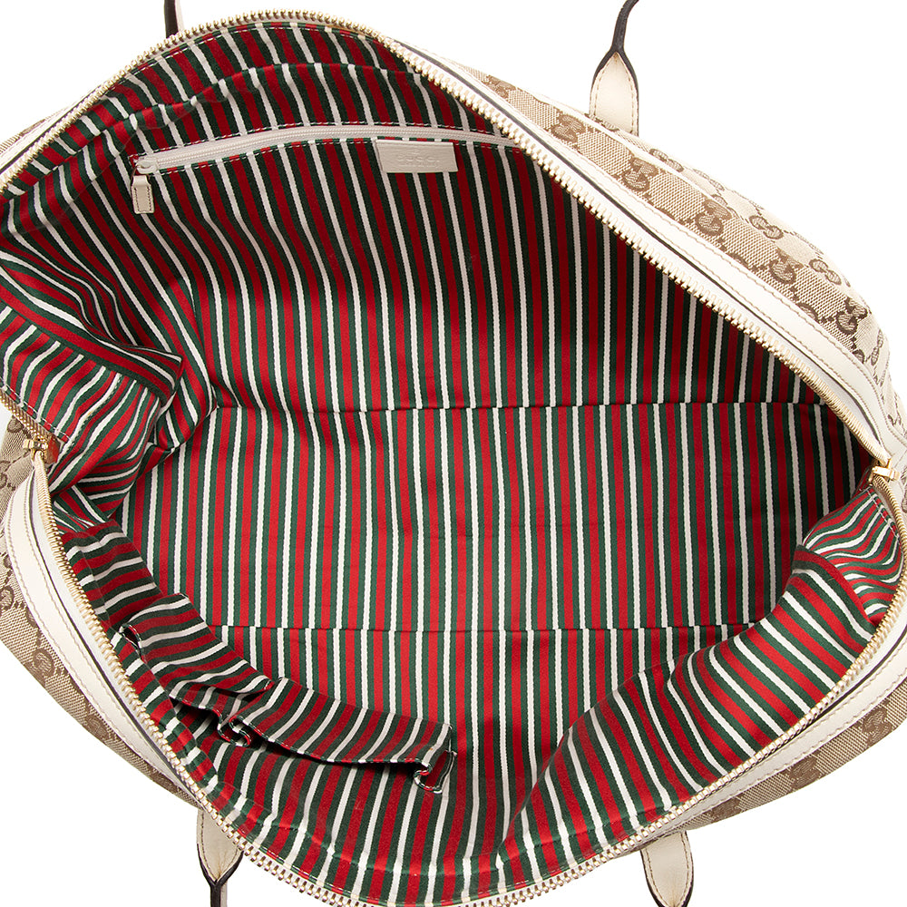 Gucci GG Canvas Britt Satchel (SHF-19241)