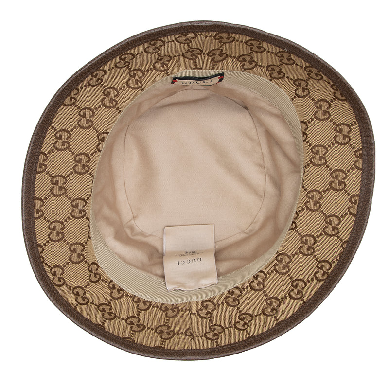 Gucci GG Canvas Bucket Hat - Size M (SHF-FPhMCm)