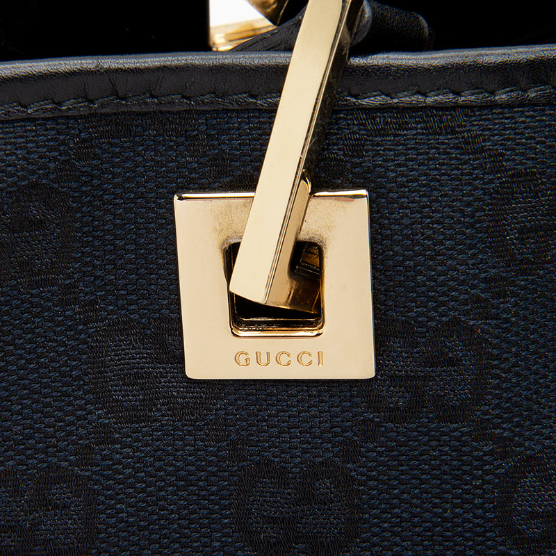 Gucci GG Canvas Bucket Small Tote (SHF-12837)