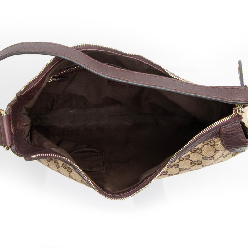 Gucci GG Canvas Charlotte Medium Shoulder Bag (SHF-23266)