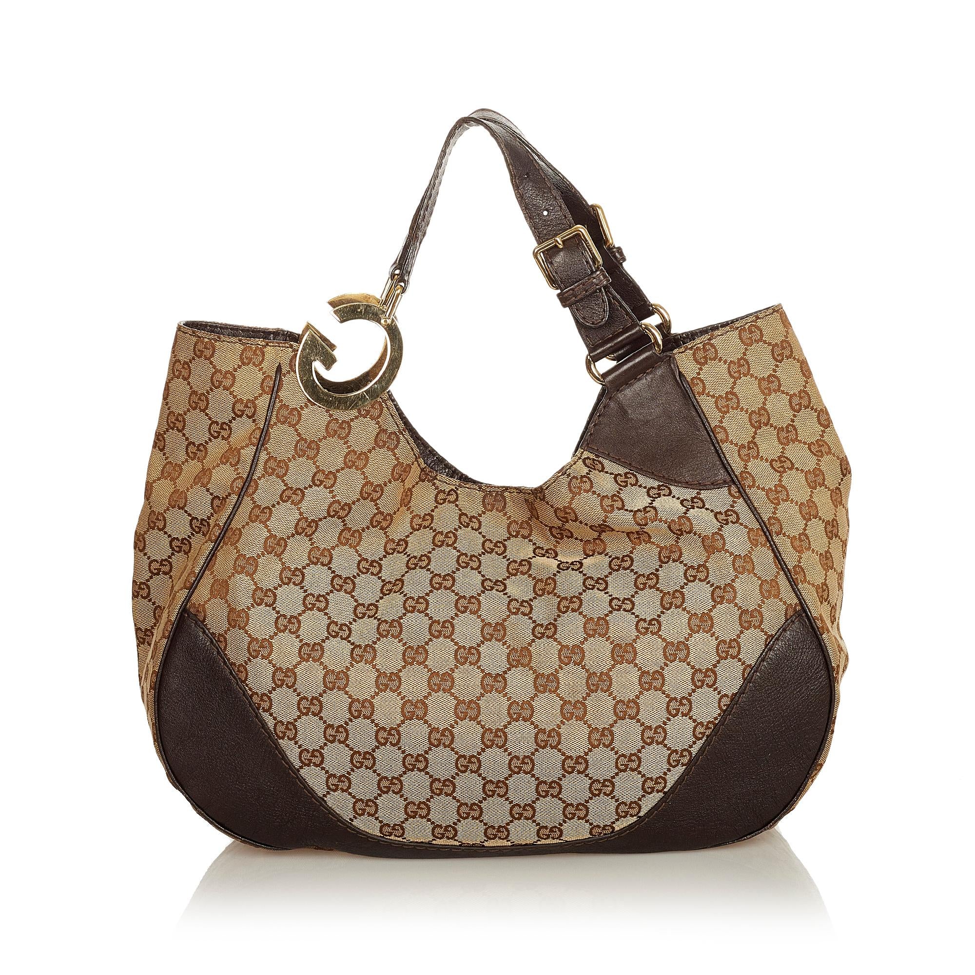 Gucci GG Canvas Charlotte Tote Bag (SHG-25840)