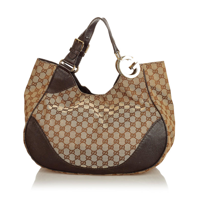 Gucci GG Canvas Charlotte Tote Bag (SHG-25840)