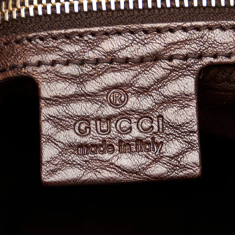 Gucci GG Canvas Charm Tote Bag (SHG-27889)