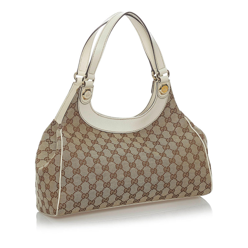 Gucci GG Canvas Charmy Shoulder Bag (SHG-36146)