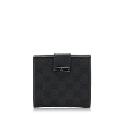 Gucci GG Canvas Compact Wallet (SHG-37777)