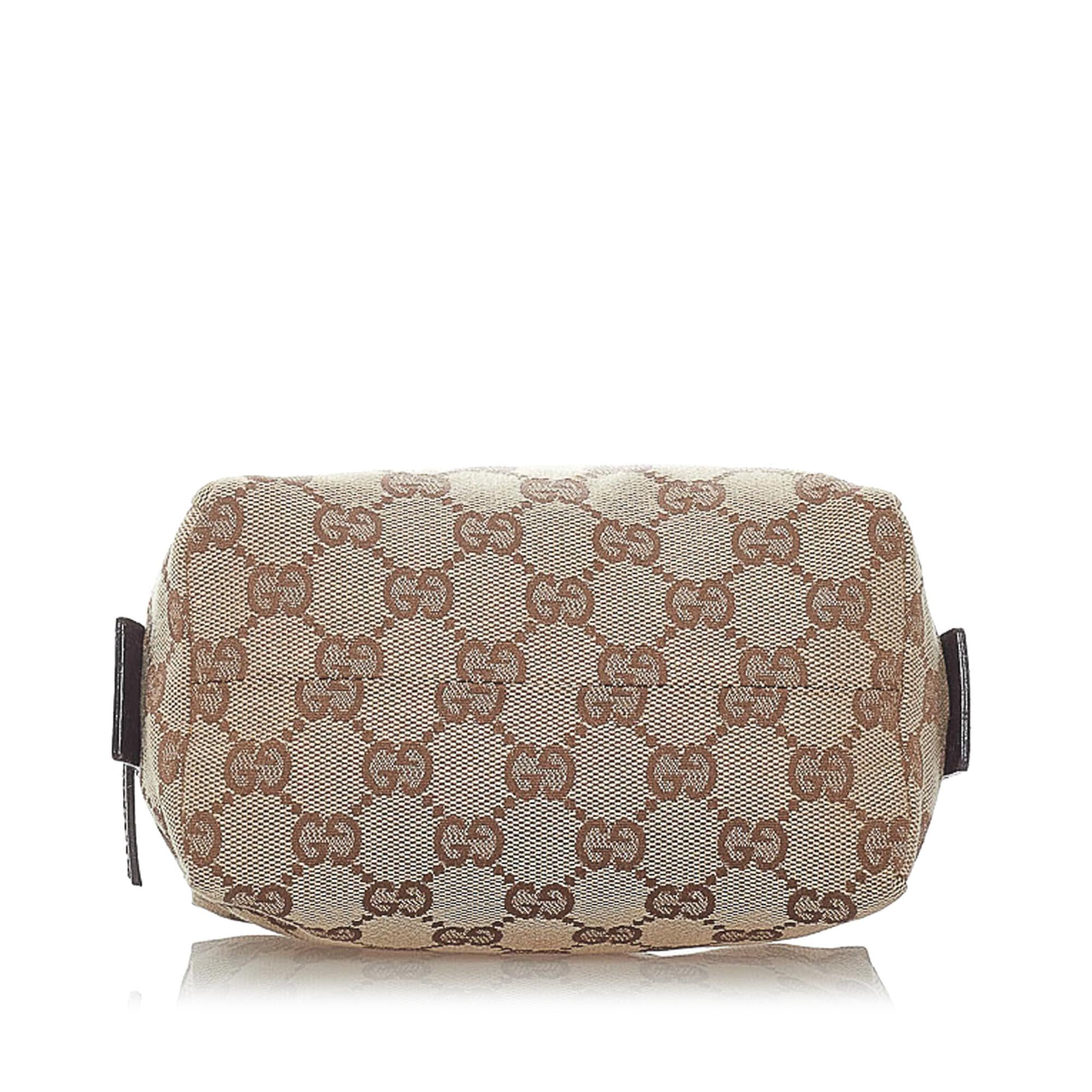 Gucci GG Canvas Cosmetic Pouch (SHG-32430)