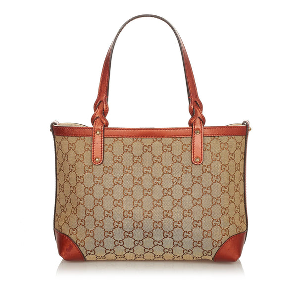 Gucci GG Canvas Craft Tote Bag (SHG-26288)
