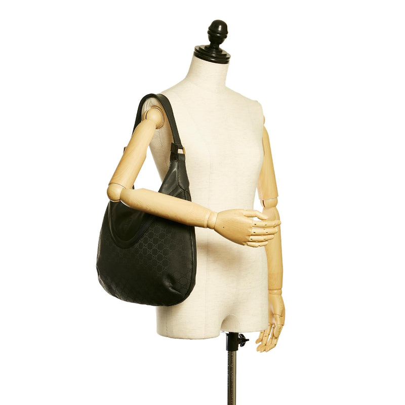 Gucci GG Canvas Crest Hobo Bag (SHG-28708)