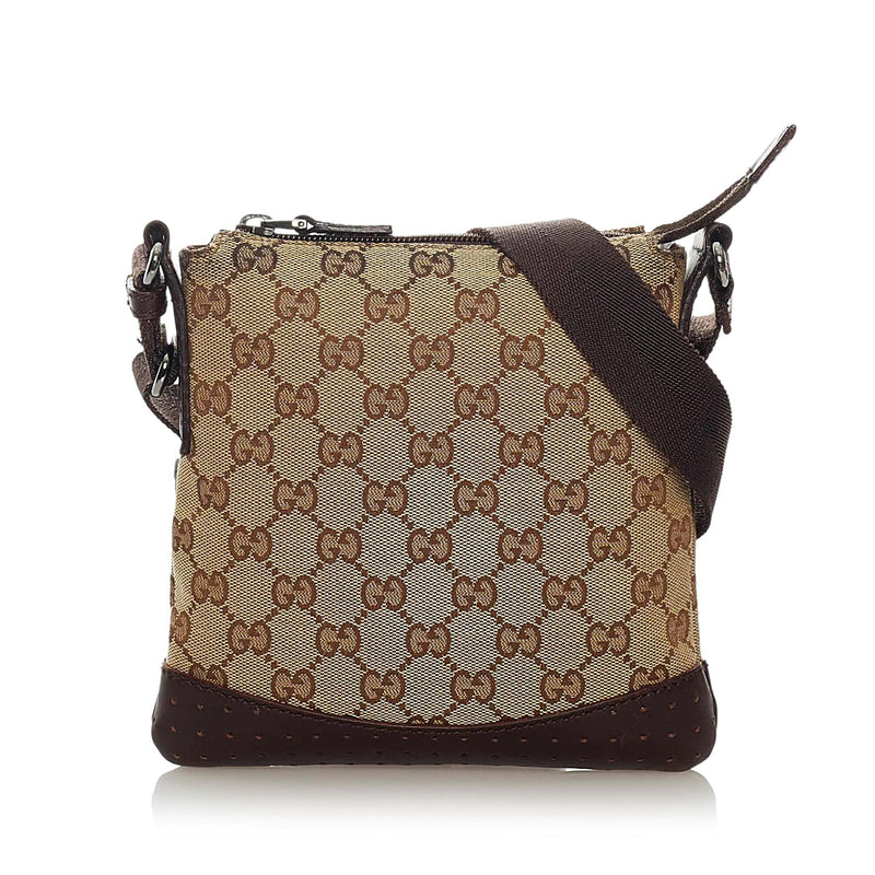 Gucci GG Canvas Crossbody Bag (SHG-28553)