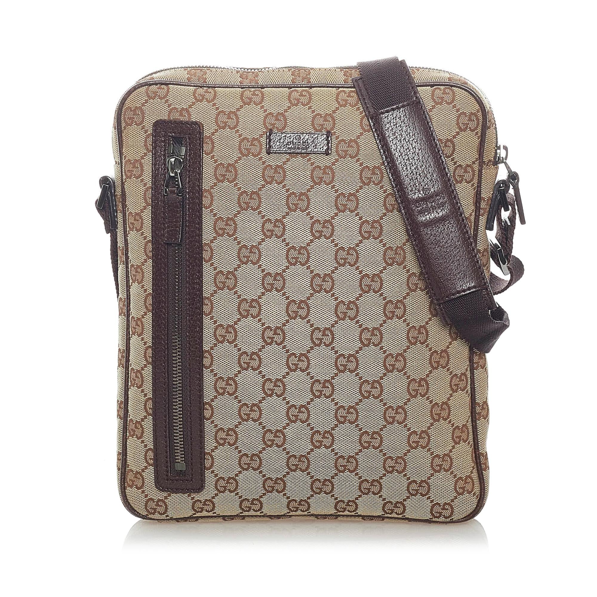 Gucci GG Canvas Crossbody Bag (SHG-31993)