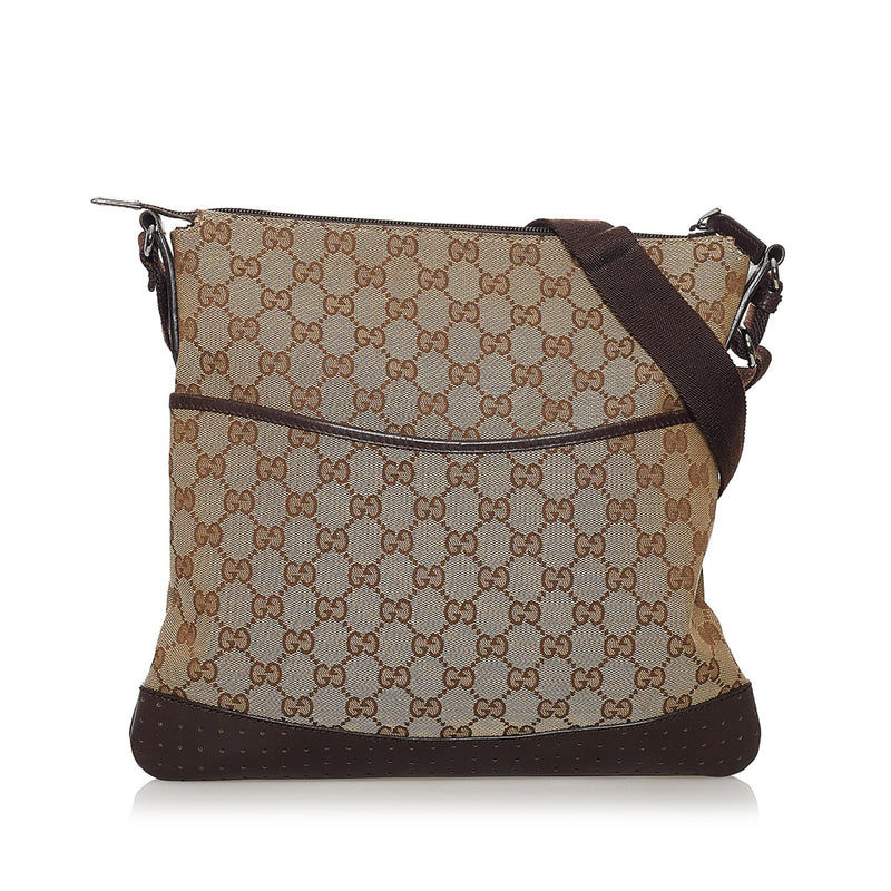 Gucci GG Canvas Crossbody Bag (SHG-32218)