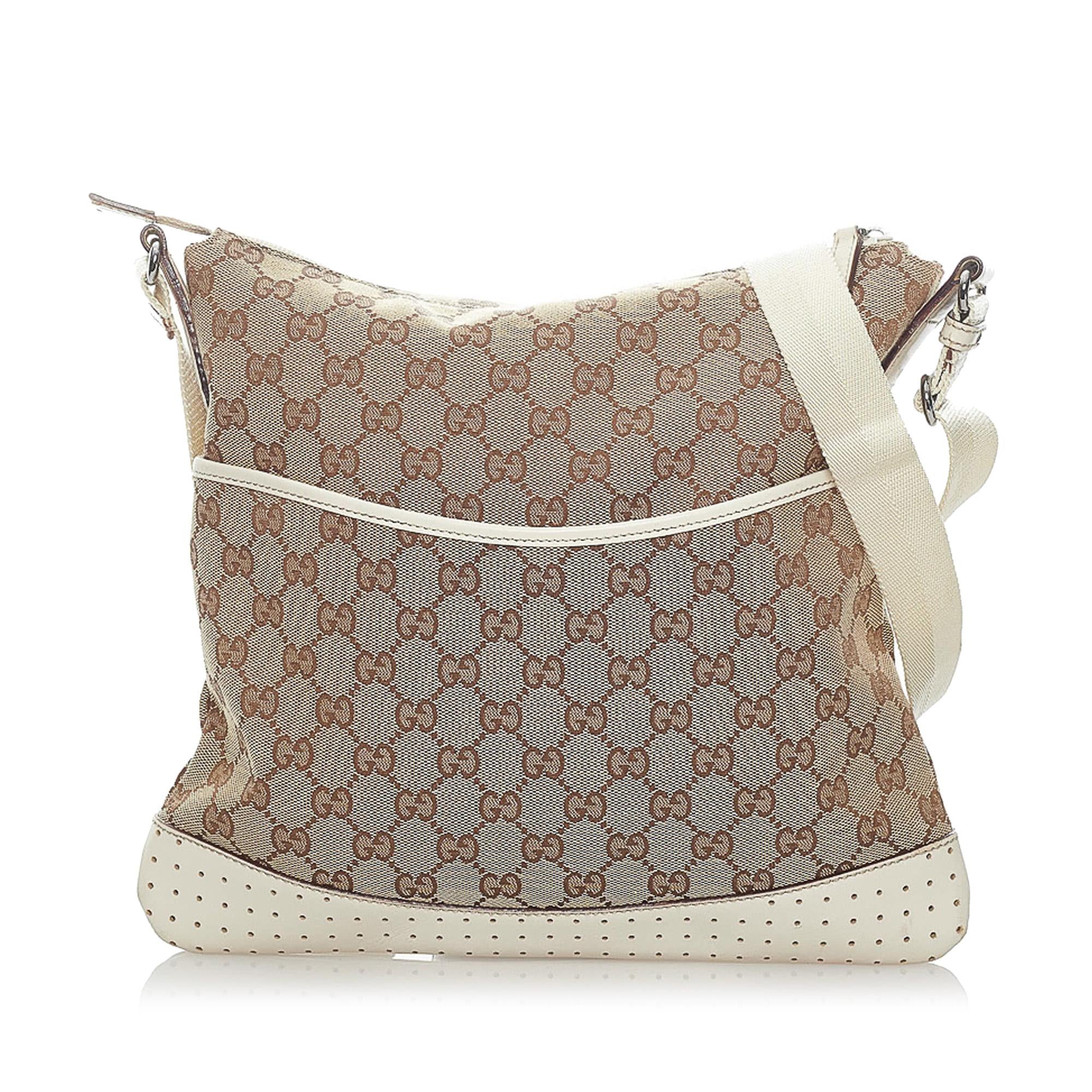 Gucci GG Canvas Crossbody Bag (SHG-32226)