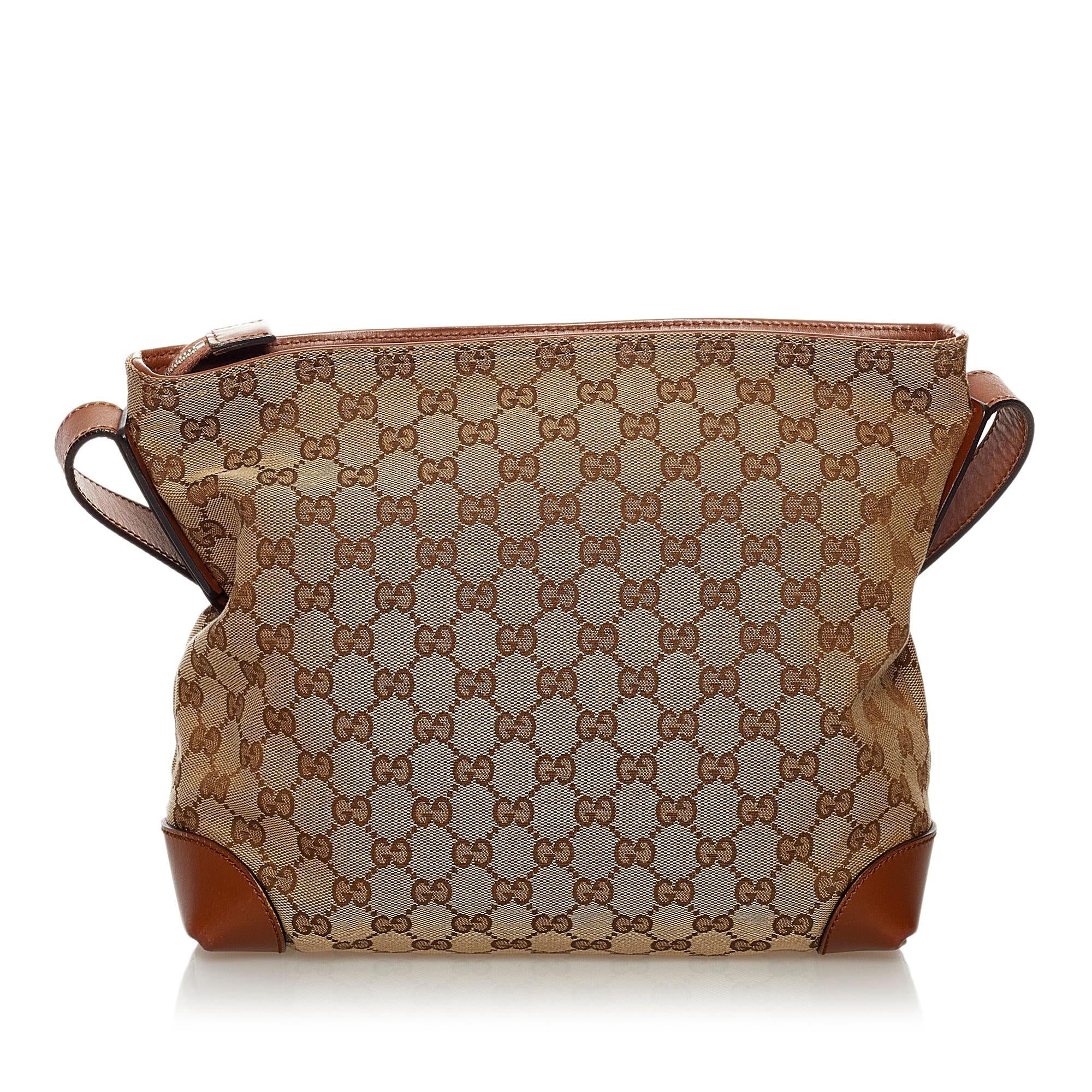 Gucci GG Canvas Crossbody Bag (SHG-32257)