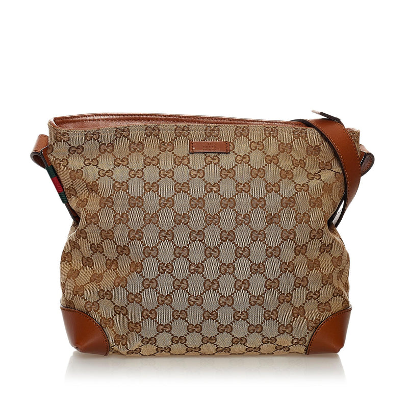 Gucci GG Canvas Crossbody Bag (SHG-32257)