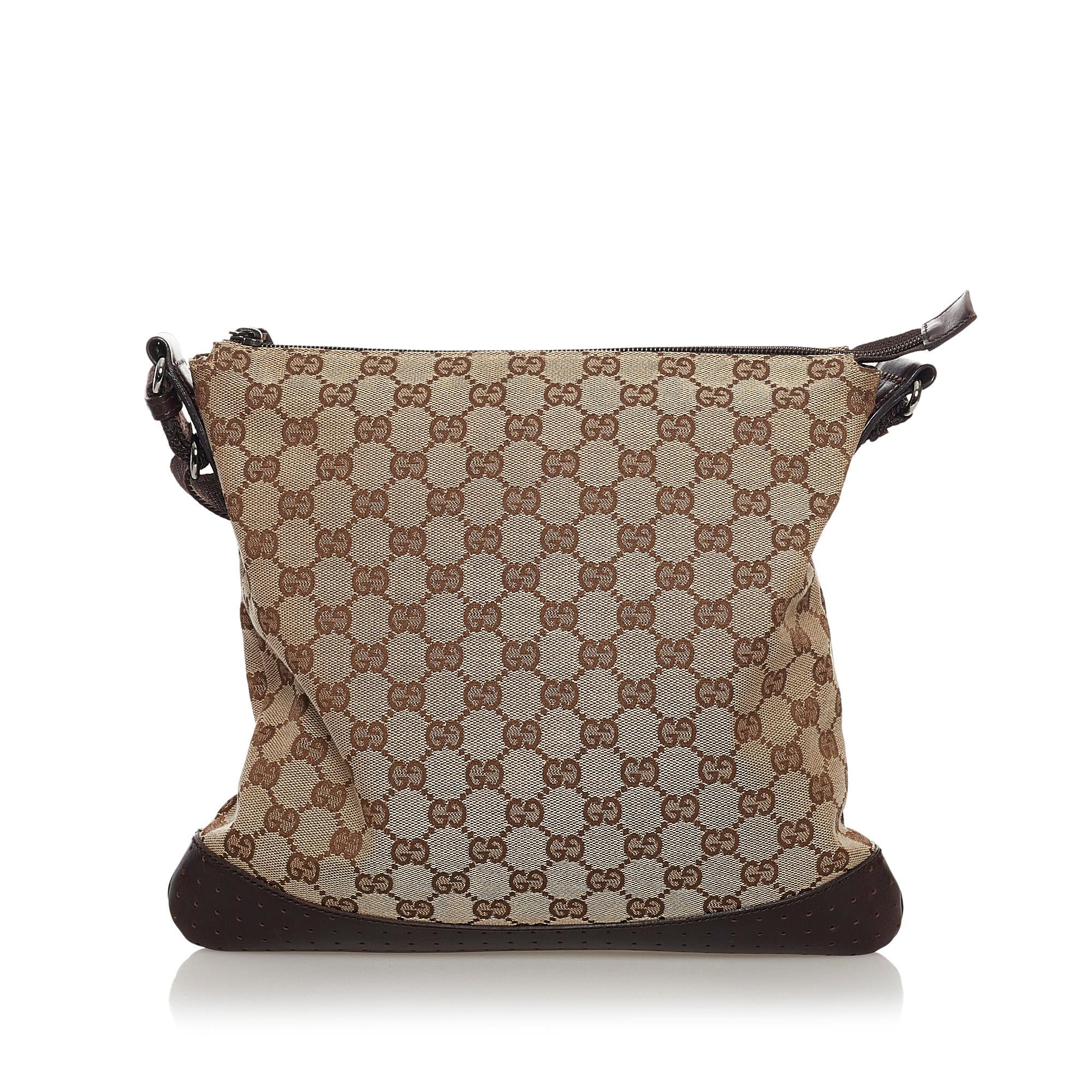 Gucci GG Canvas Crossbody Bag (SHG-32412)