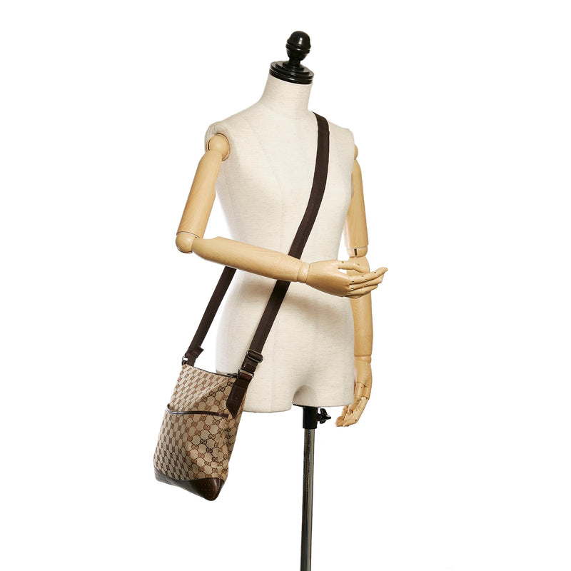 Gucci GG Canvas Crossbody Bag (SHG-32412)