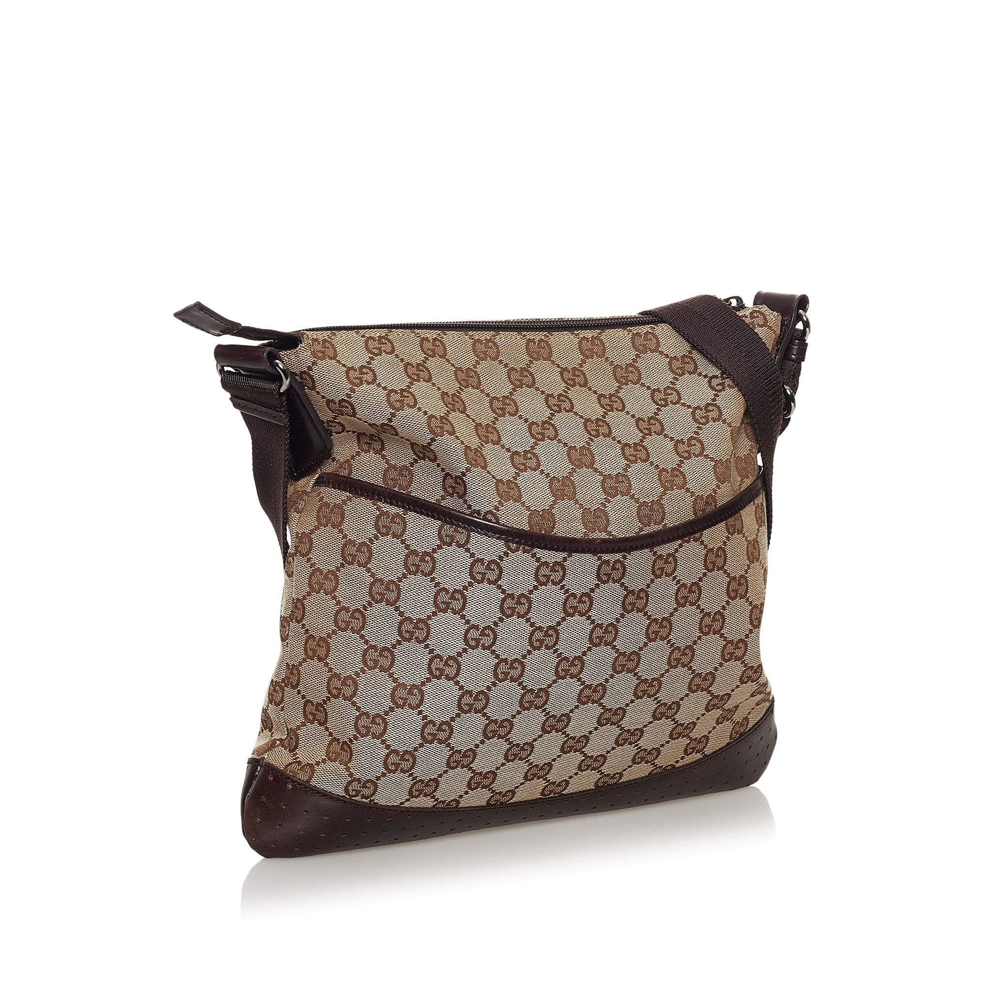 Gucci GG Canvas Crossbody Bag (SHG-32412)