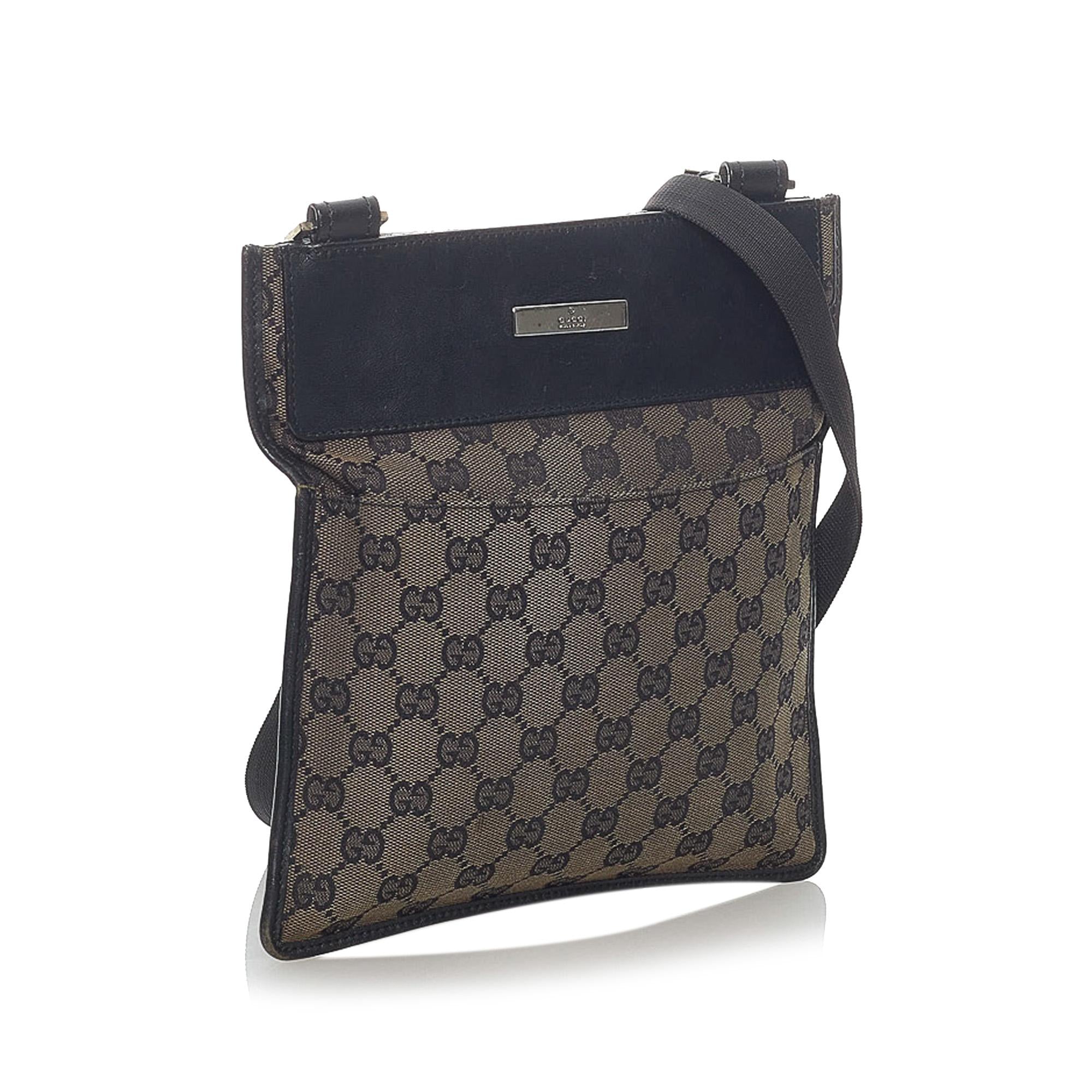 Gucci GG Canvas Crossbody Bag (SHG-32582)