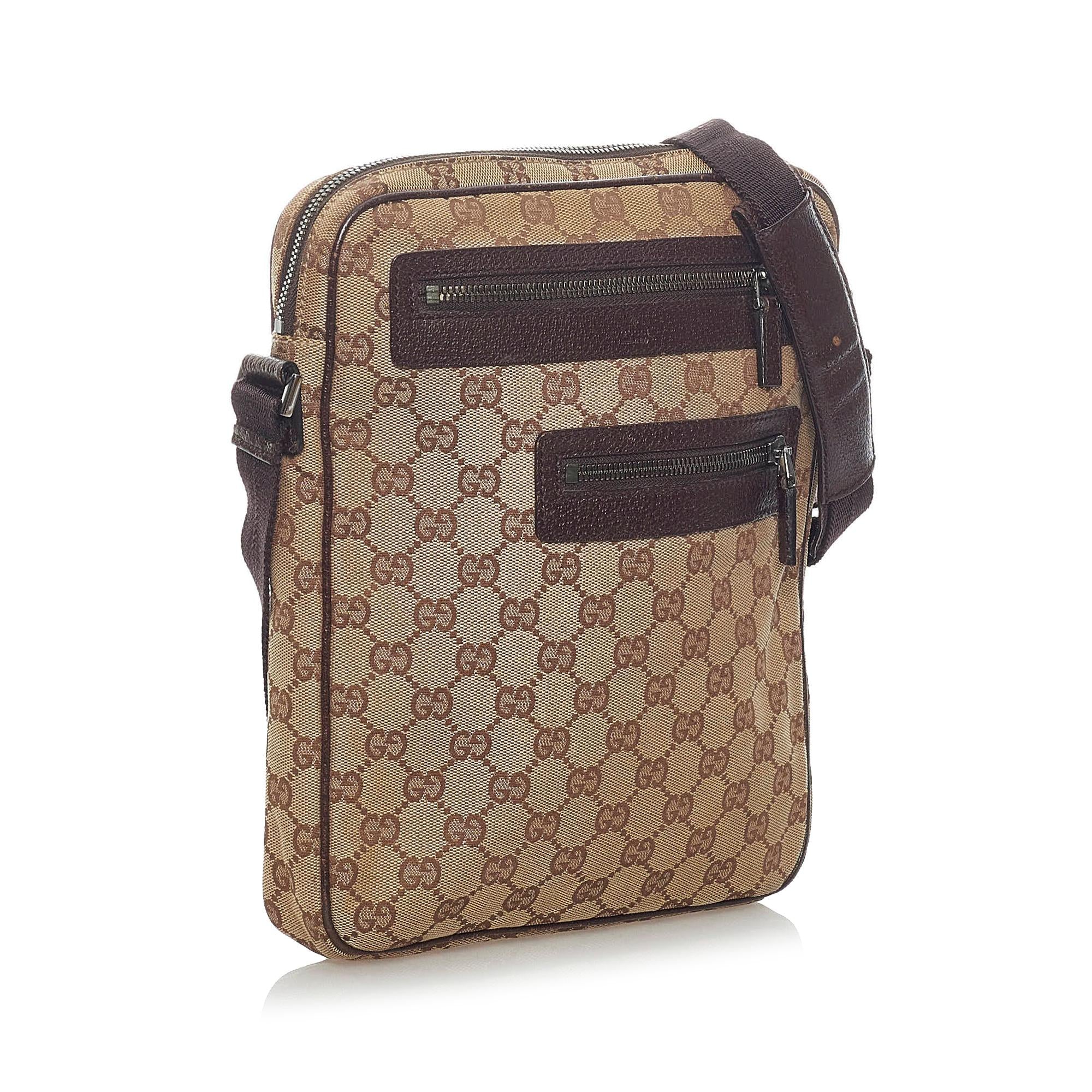 Gucci GG Canvas Crossbody Bag (SHG-32837)