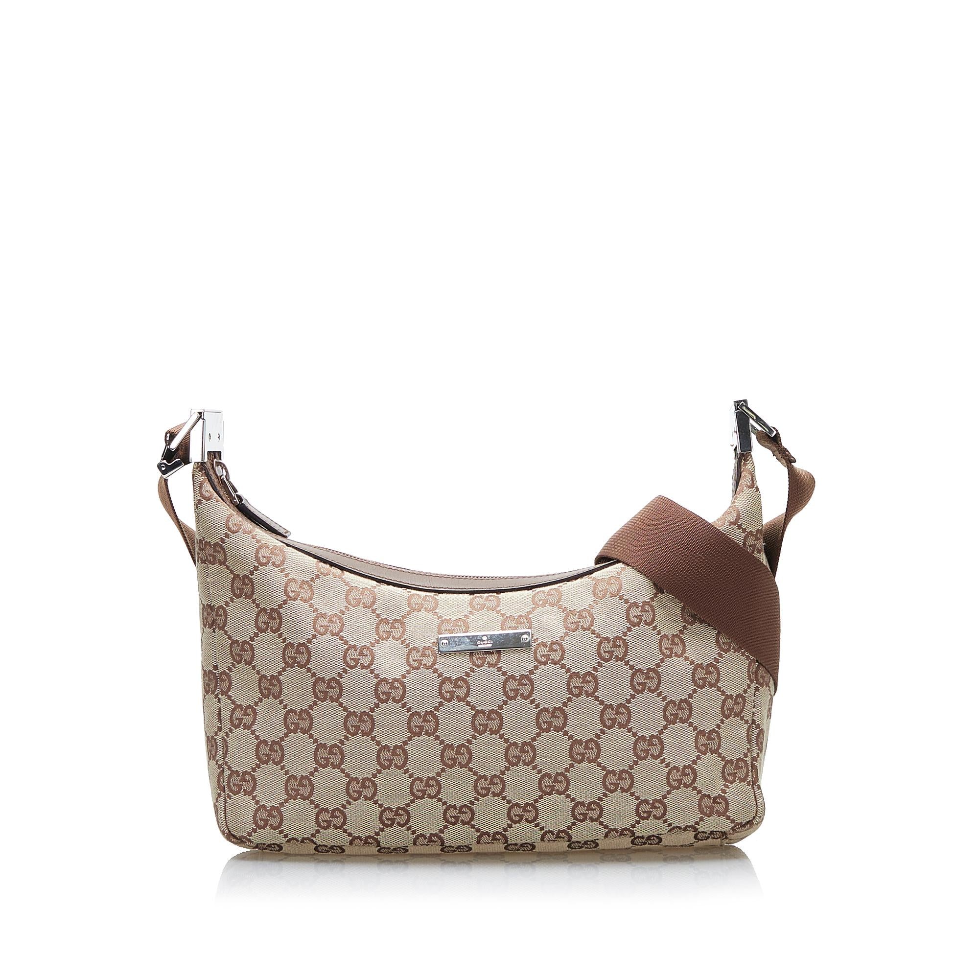 Gucci GG Canvas Crossbody (SHG-ewEN2M)
