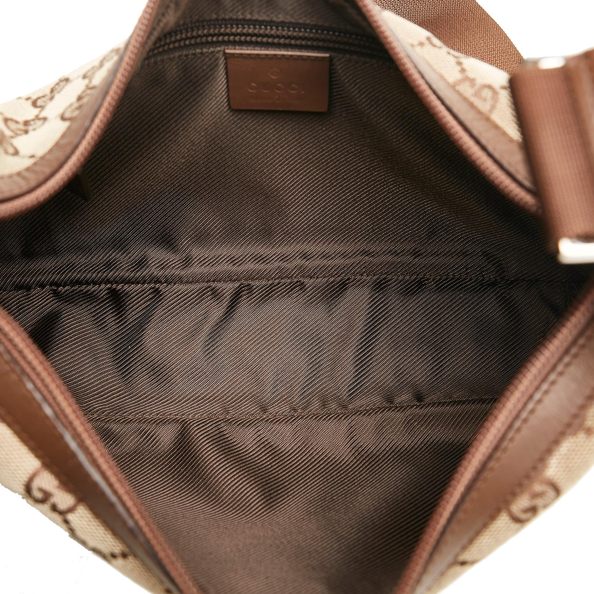 Gucci GG Canvas Crossbody (SHG-ewEN2M)