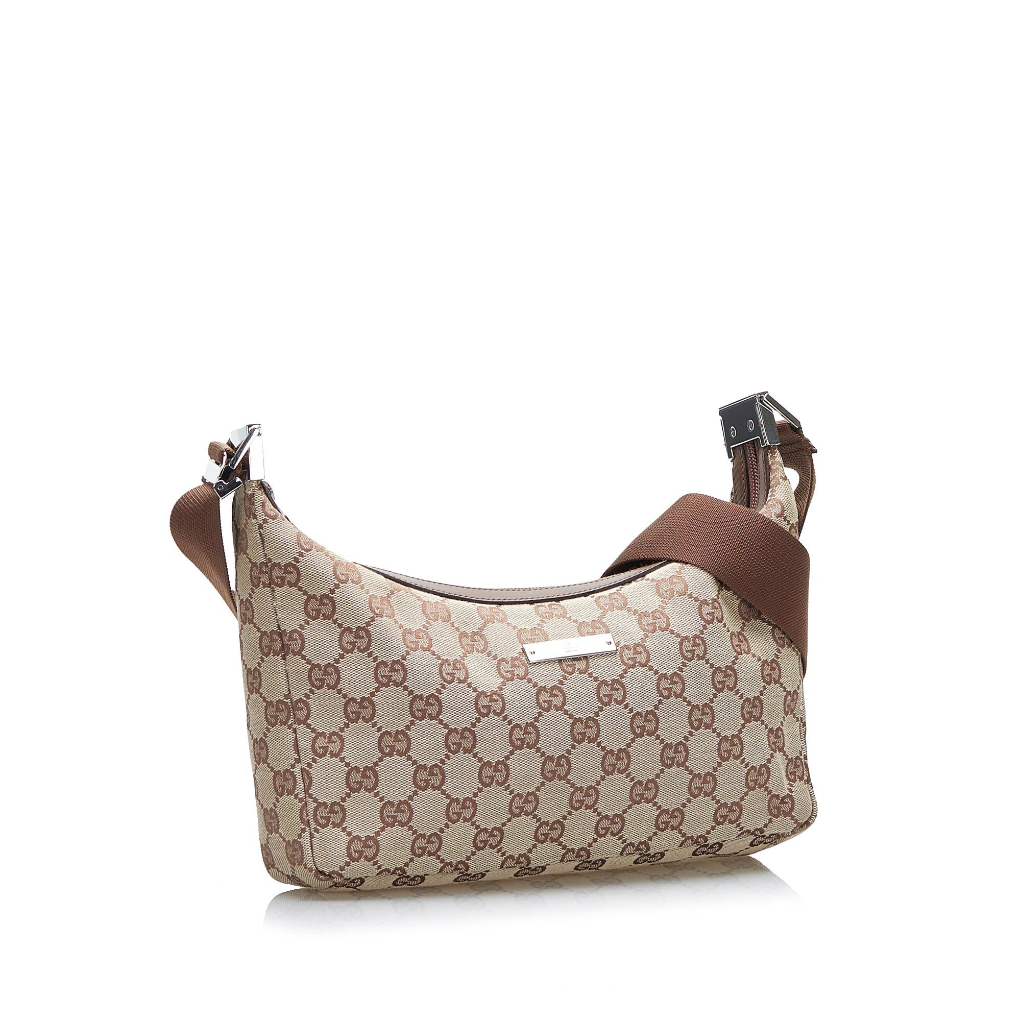 Gucci GG Canvas Crossbody (SHG-ewEN2M)