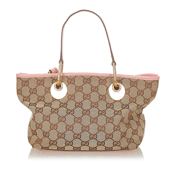 Gucci GG Canvas Eclipse Handbag (SHG-23088)