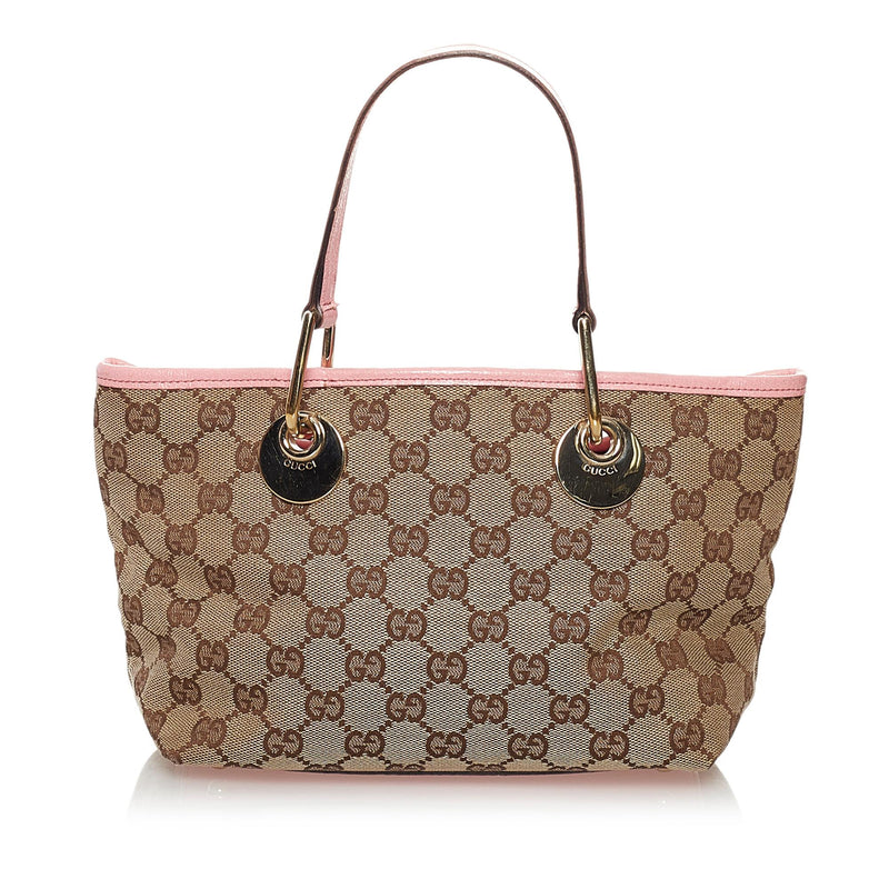 Gucci GG Canvas Eclipse Handbag (SHG-32237)