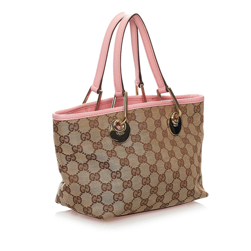 Gucci GG Canvas Eclipse Handbag (SHG-32237)