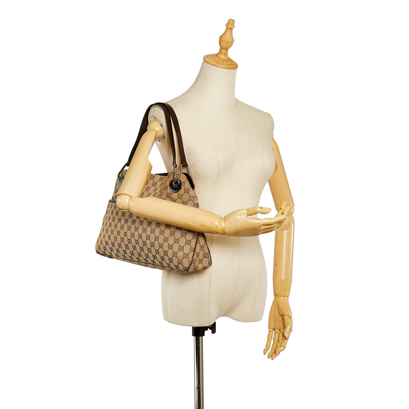 Gucci GG Canvas Eclipse Shoulder Bag (SHG-24502)