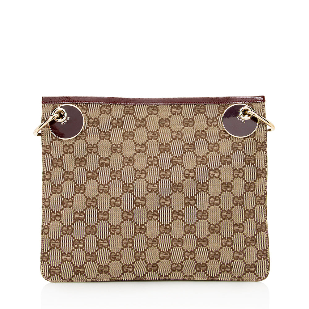 Gucci GG Canvas Eclipse Small Messenger Bag (SHF-21793)