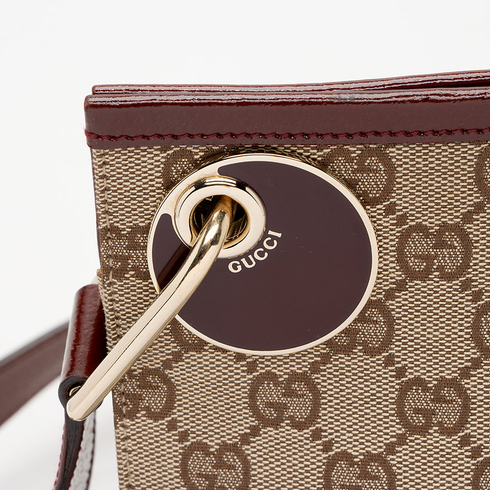 Gucci GG Canvas Eclipse Small Messenger Bag (SHF-21793)