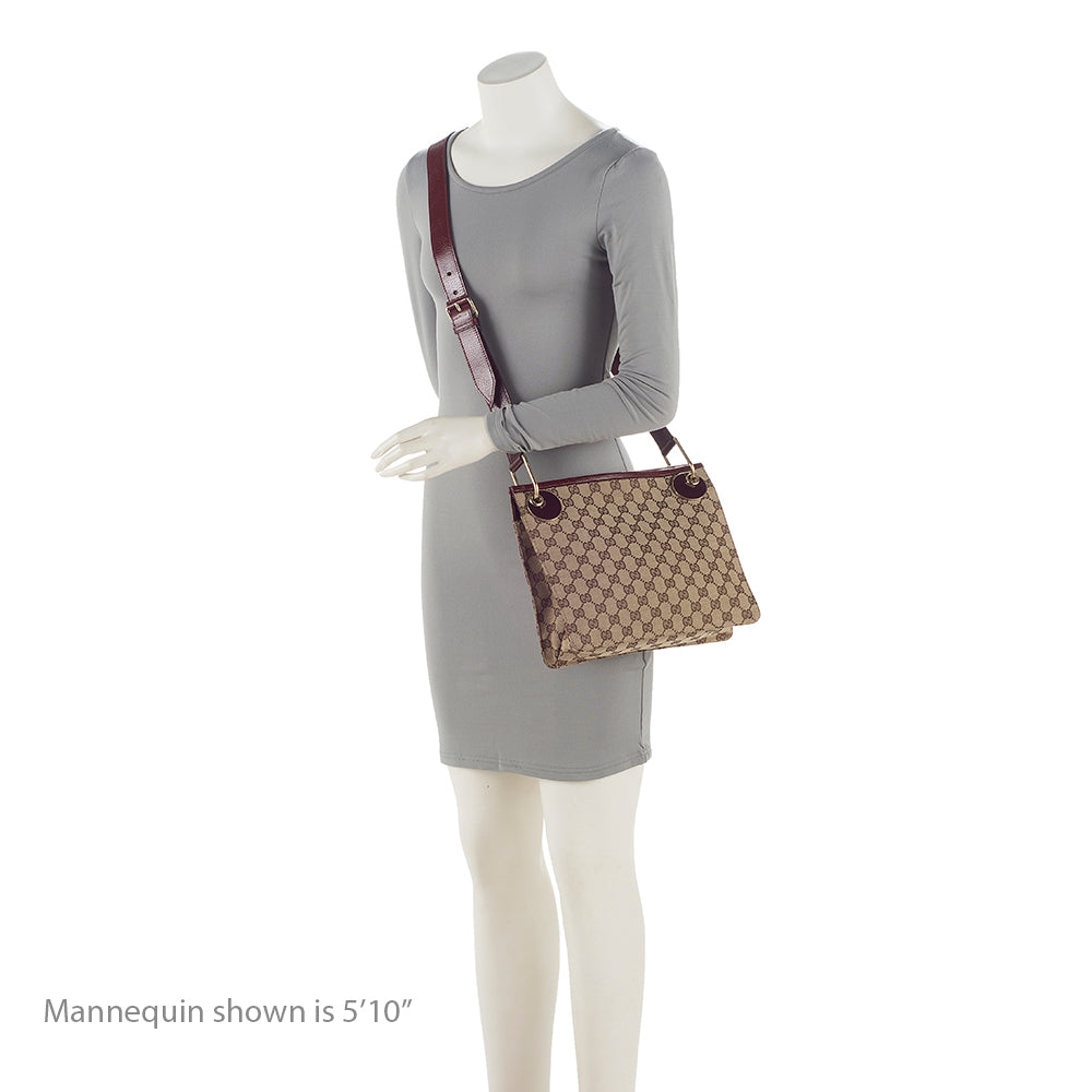 Gucci GG Canvas Eclipse Small Messenger Bag (SHF-21793)