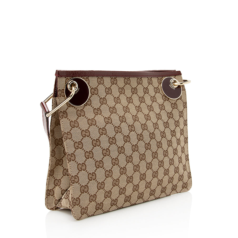 Gucci GG Canvas Eclipse Small Messenger Bag (SHF-21793)