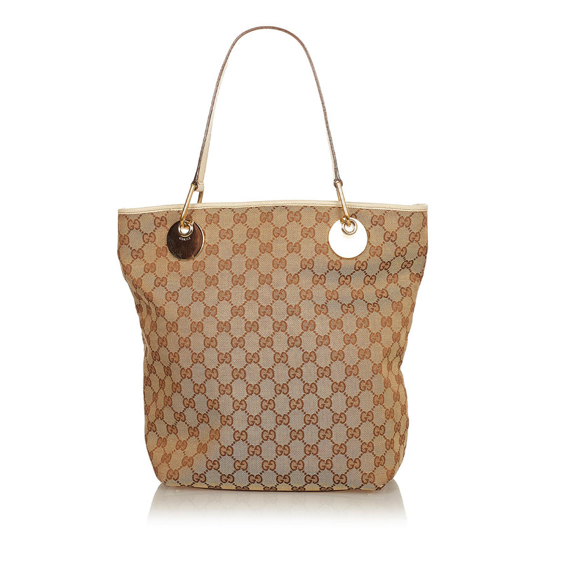 Gucci GG Canvas Eclipse Tote Bag (SHG-24982)