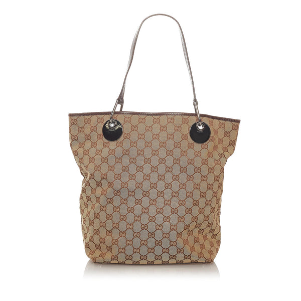Gucci GG Canvas Eclipse Tote Bag (SHG-28029)